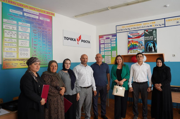 Открытие центра "Точка Роста".